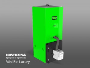 Kostrzewa Mini Bio Luxury 10/20 kW - automata pellet kazán lambda szondával